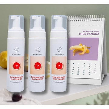 Zuhanyhab Csomag 3 db-os (vérnarancsos) 3x200 ml - gyengéd ápolás öregedésgátló hatással