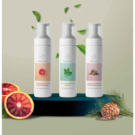 Tusfürdő Hab Válogatás 3 db-os (Vérnarancs, Menta, Hegyifenyő) 3x200 ml