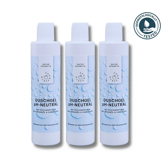 Tusfürdő Hab Csomag 3 db-os (pH-semleges tusfürdő) 3x50 ml - gyengéd ápolás öregedésgátló hatással