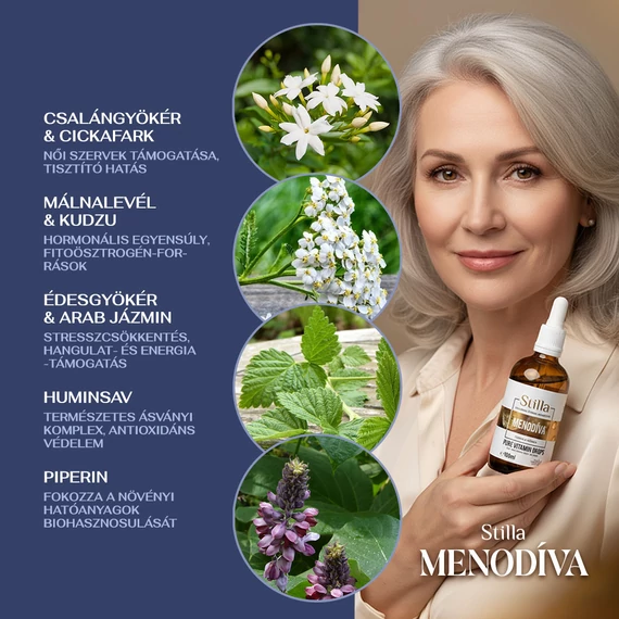 MENODÍVA - változókori tünetekre - 100 ml